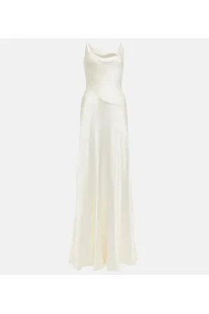Roksanda Bridal Nadia silk satin gown