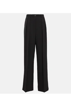 The Row Igor high-rise wide-leg pants