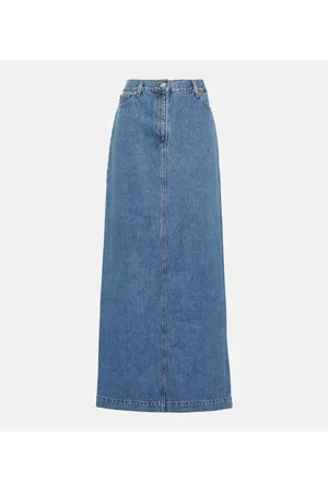 MAGDA BUTRYM Denim maxi skirt