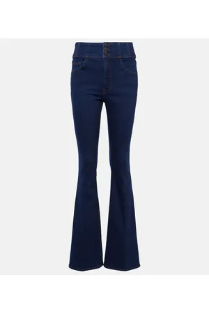 VERONICA BEARD Beverly high-rise flared jeans
