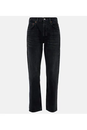 AGOLDE Parker Long mid-rise straight jeans