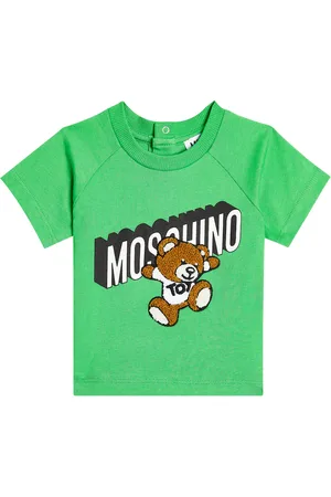 Moschino Baby printed cotton jersey T-shirt