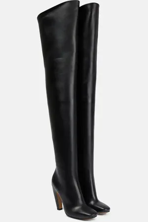 Bottega Veneta Leather over-the-knee boots