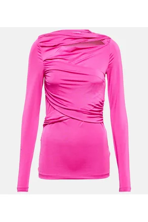 Victoria Beckham Jersey wrap top