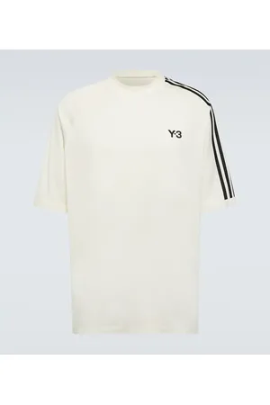 Y-3 Logo cotton-blend jersey T-shirt