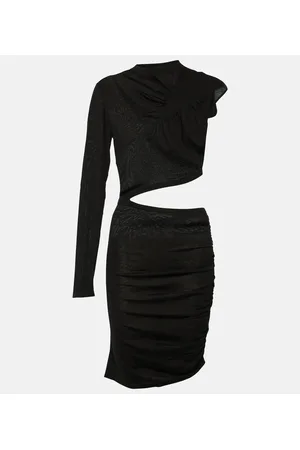 Isabel Marant Polly cutout wool minidress