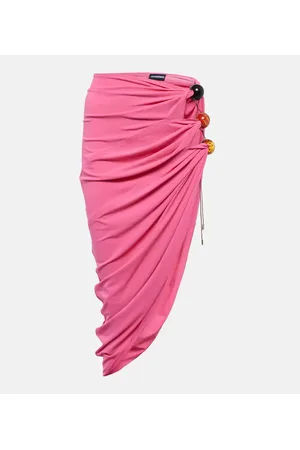 Jacquemus La Jupe Perola jersey midi skirt