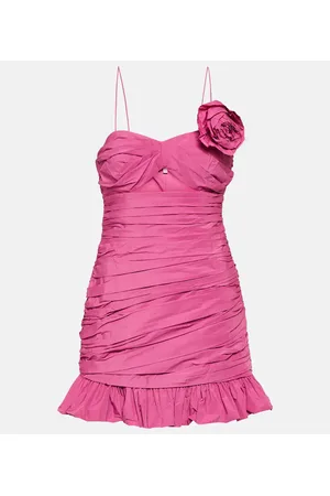 LOVESHACKFANCY Jessilyn ruched minidress