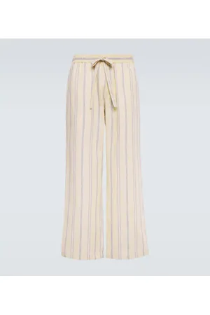 COMMAS Floral jacquard pants