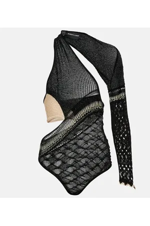 Roberta Einer Dina asymmetric knit bodysuit