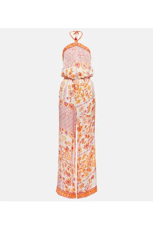 POUPETTE ST BARTH Isabelle printed halterneck jumpsuit