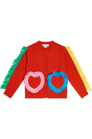 Stella McCartney Fringed cotton cardigan