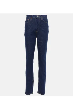 RE/DONE Super High Drainpipe slim jeans