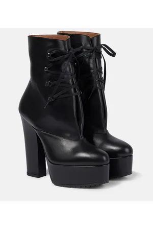 Alaïa AlaÃ¯a Trekk 135 leather ankle boots