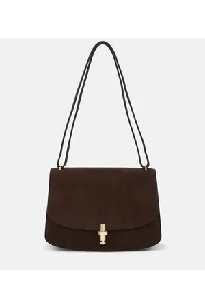 The Row Sofia 10 leather shoulder bag