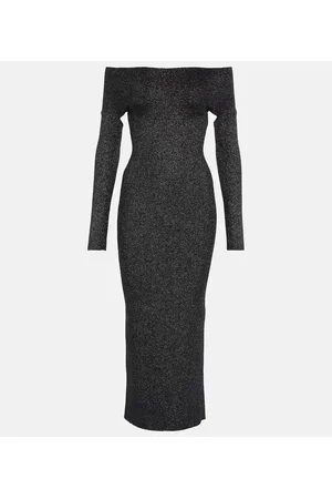 Khaite Marisole off-shoulder midi dress