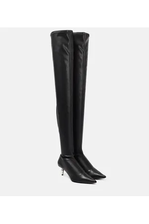 Proenza Schouler Spike leather over-the-knee boots