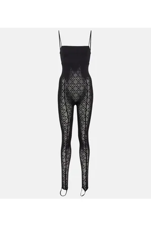 Wolford X Simkhai Intricate Pattern jumpsuit