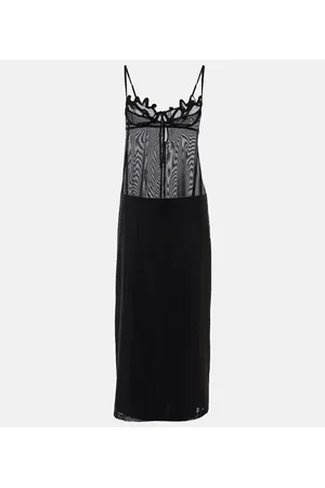 Y / PROJECT Wire Brasier slip dress