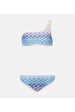 Missoni One-shoulder bikini top
