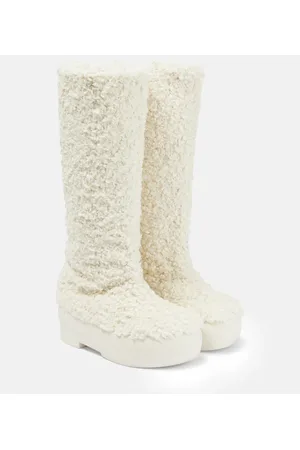 Gia Borghini Gia 22 teddy knee-high boots