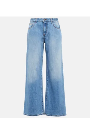 The Row Eglitta mid-rise wide-leg jeans