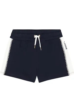 Chloé ChloÃ© Kids Embroidered cotton shorts