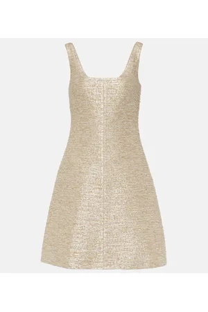 EMILIA WICKSTEAD Tibby jacquard tweed minidress