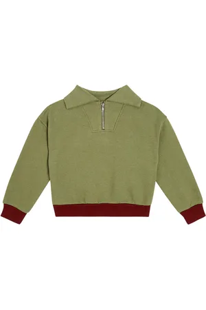 La Coqueta Laza cotton-blend sweatshirt