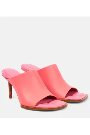 Jacquemus Les Mules Rond CarrÃ© leather pumps