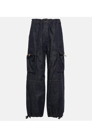 Brunello Cucinelli Mid-rise cargo jeans