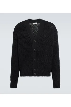 LEMAIRE Cotton ribbed-knit cardigan