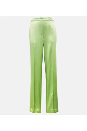Joseph Tova straight silk satin pants