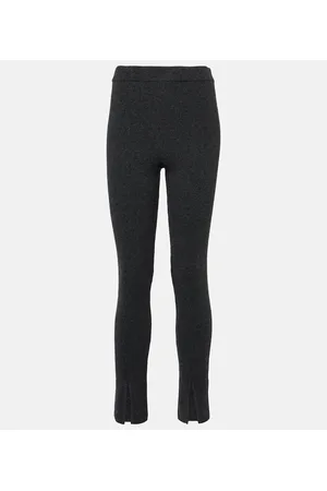 MAGDA BUTRYM Ribbed-knit cashmere slim pants