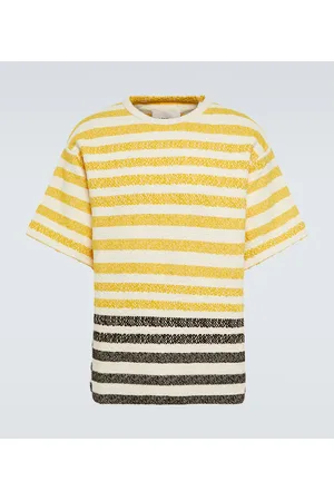 Jil Sander Striped cotton T-shirt