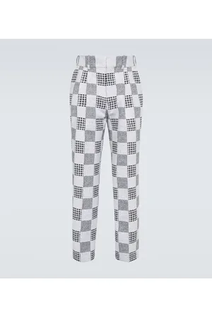 Kenzo Patchwork straight-leg pants