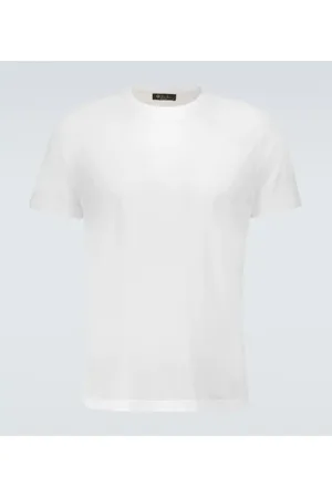Loro Piana Silk and cotton-blend T-shirt
