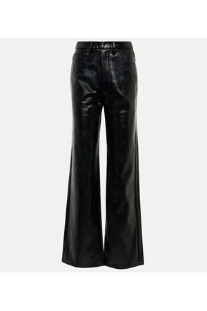 ROTATE Rotie high-rise faux leather pants