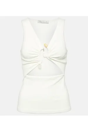 CHRISTOPHER ESBER Callisto embellished jersey top