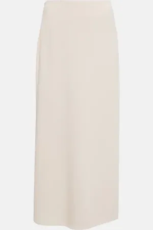 Totême CrÃªpe midi skirt