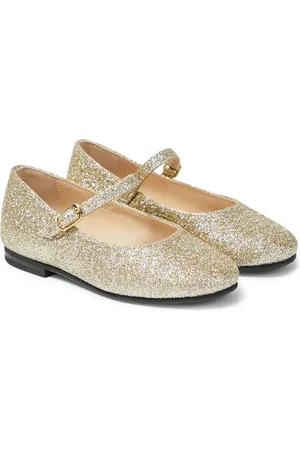 Il gufo Glitter ballet flats