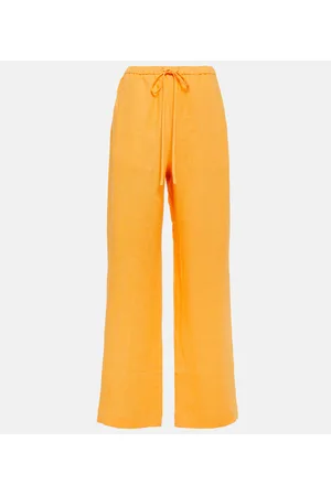 Nanushka Straight-leg linen pants