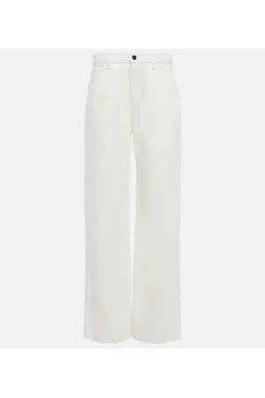The Row Eglitta mid-rise wide-leg jeans