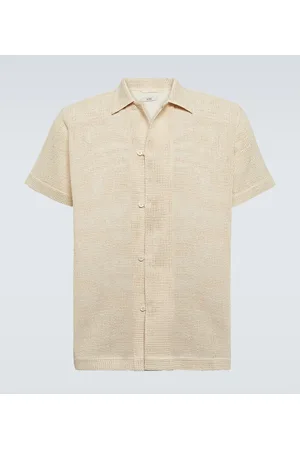 BODE Open Weave cotton shirt