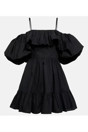 ULLA JOHNSON Lila cotton poplin minidress