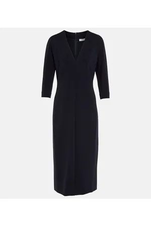 Max Mara Palo V-neck midi dress