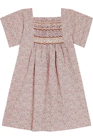 BONPOINT Paysanne floral cotton dress