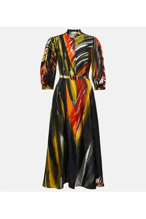 GABRIELA HEARST Dexter printed silk maxi dress