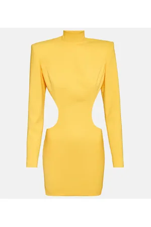 Monot MÃ´not Cutout crÃªpe minidress