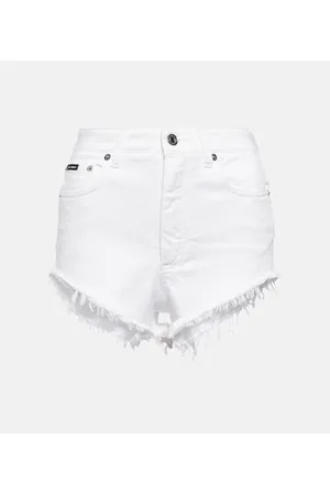 Dolce & Gabbana Portofino cotton and silk shorts
